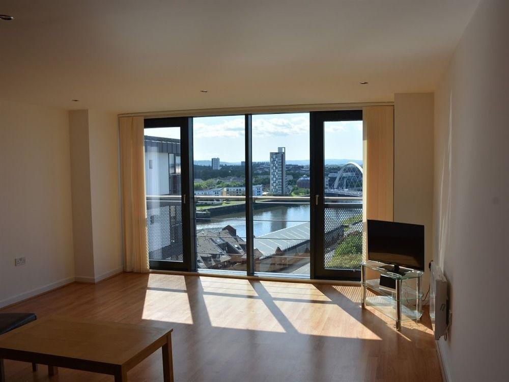 Glasgow Riverside Apartments Dış mekan fotoğraf
